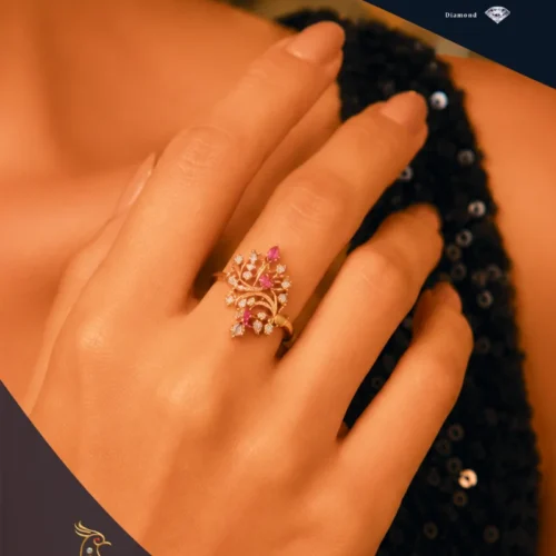 Ratnakshi Ring Rbuy Ring in Silver Fine Silver Ring