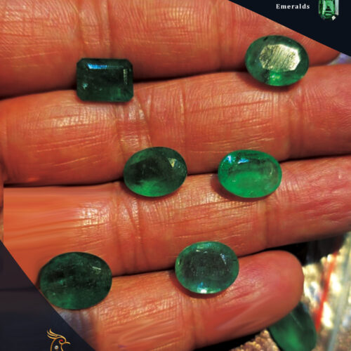 Ratnakshi Gemstones Emerald Gemstone Loose Gemstone| Loose Emerald Oval cut Emerald Stone Emerald Cut Gemstone