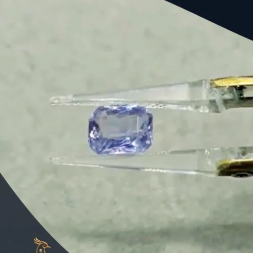Ratnakshi Gemstones Looose Gemstone Light Blue Sapphire Gemstone Loose Blue Sapphire Emerald Cut Sapphire Gemstone Rectangle haped Blue Sapphire Rectangle shaped Gemstone