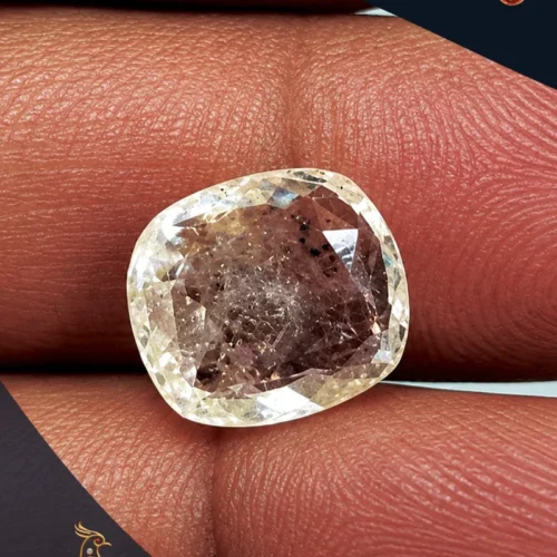 Ratnakshi Gemstone Yellow Sapphire Loose Yellow Sapphire Light Yellow Sapphire Stones Light yellow sapphire