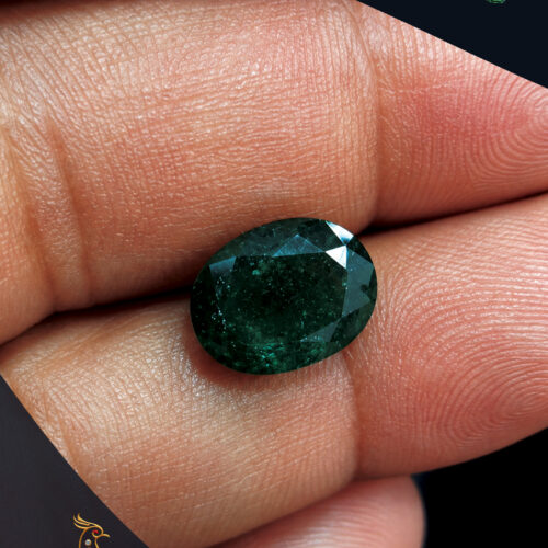 Ratnakshi Gemstones Emerald Gemstone Loose Gemstone| Loose Emerald Oval cut Emerald Stone